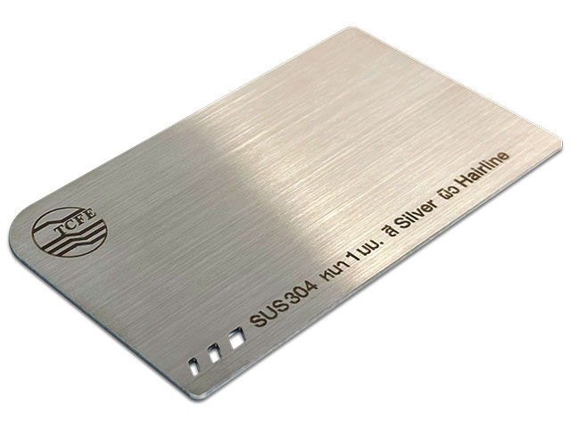 สแตนเลส ผิวแฮร์ไลน์